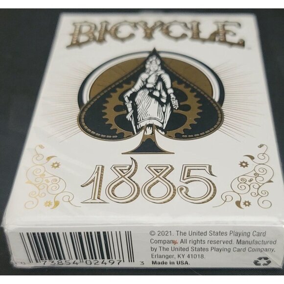 Bicycle 1885 Playing Cards Made in USA - Picture 4 of 5